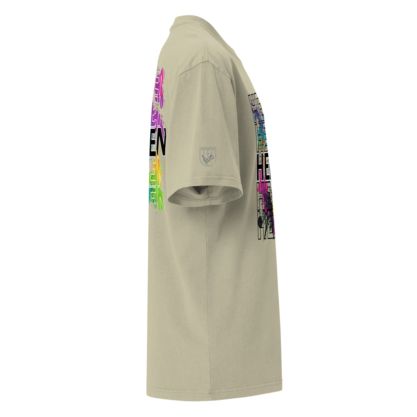 Heaven-Religious Graphic oversized t-shirt