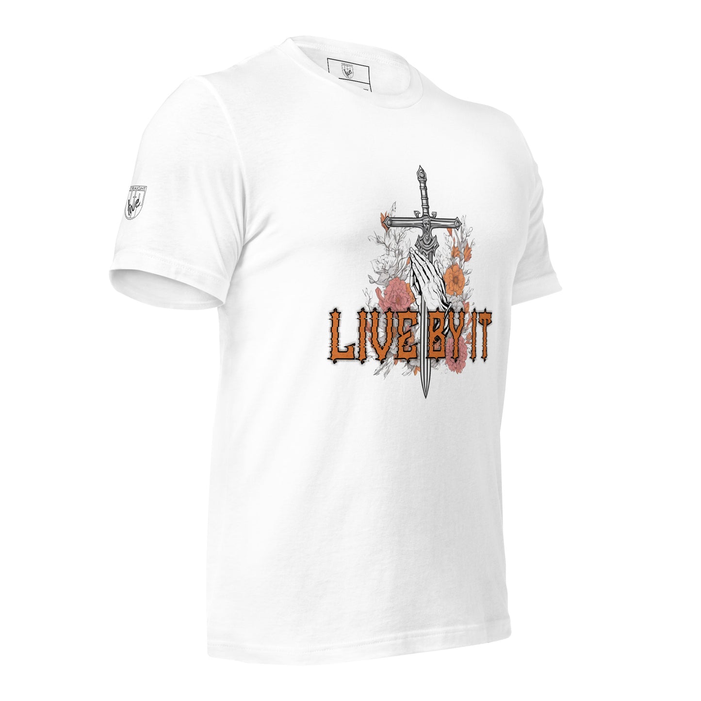 Live by it- Urban Christian Fashion T-shirt