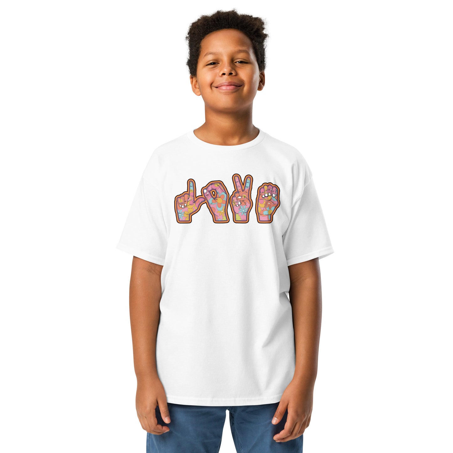 love sign- Christian Apparel tee