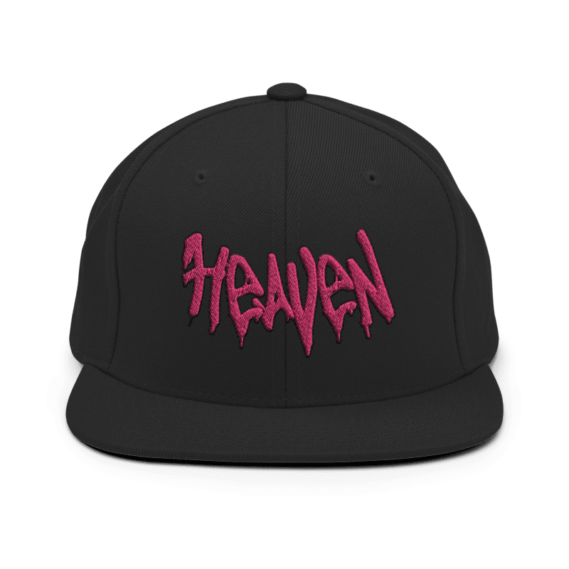 Heaven- Streetwear Snap back Cap