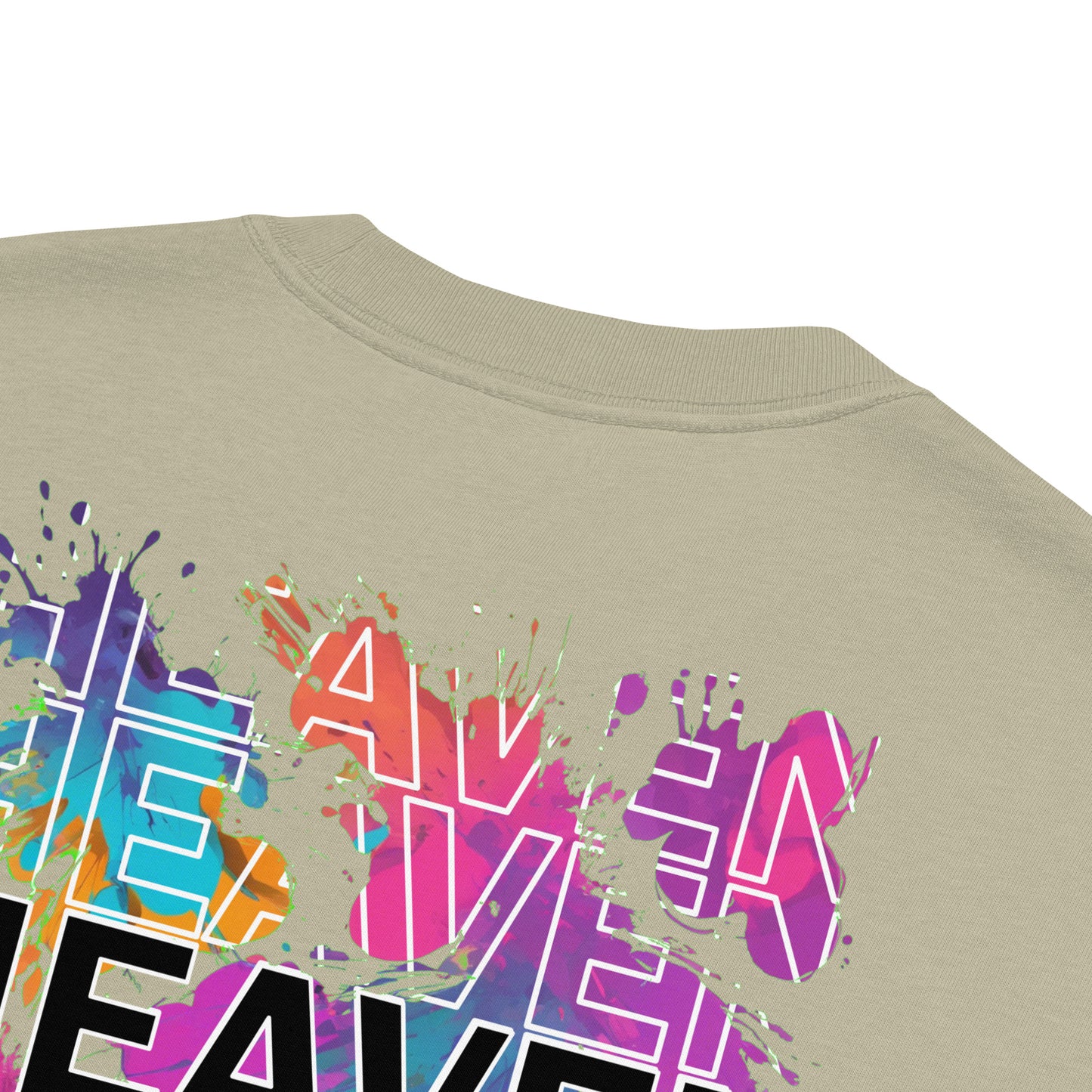 Heaven-Religious Graphic oversized t-shirt