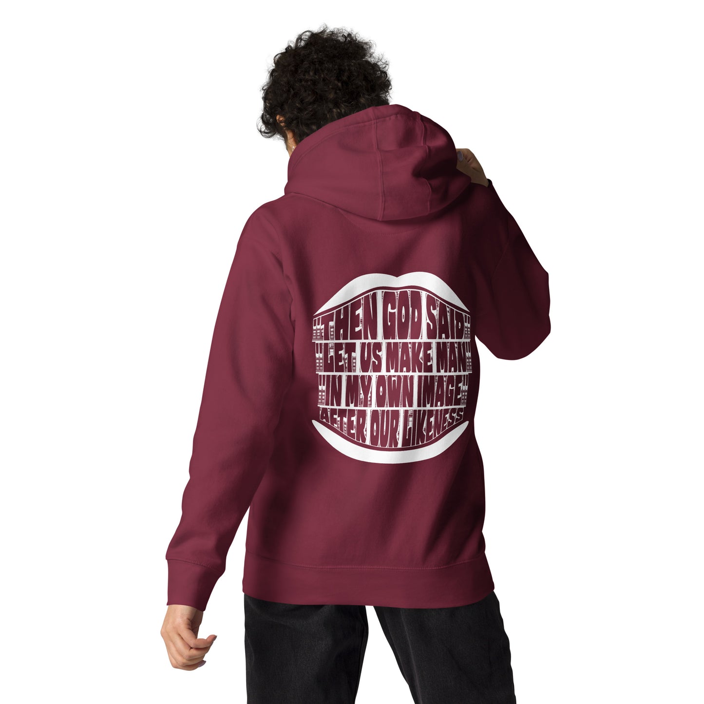 Gods image- Scripture-Inspired Apparel hoodie