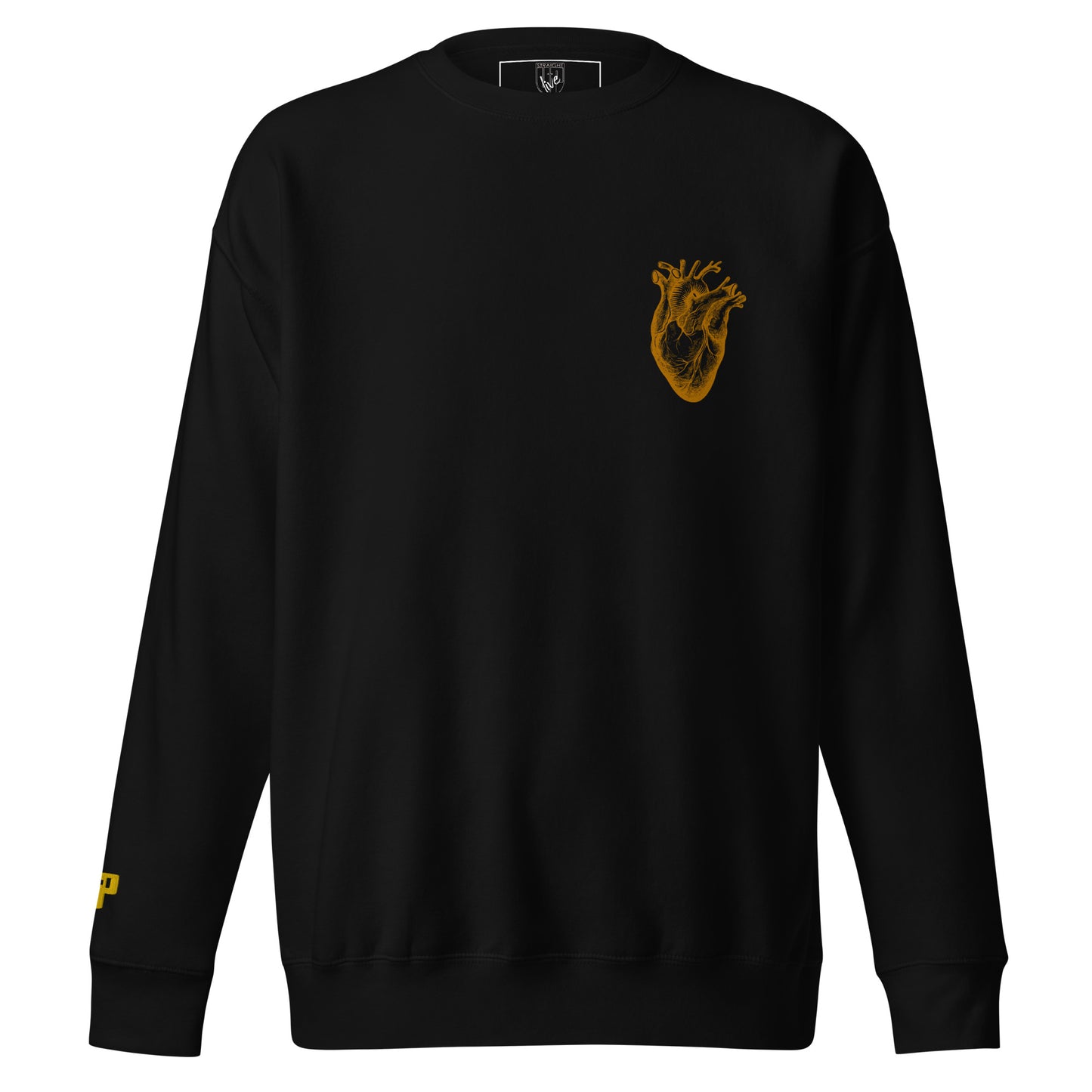 Heart of Gold- Spiritual Street wear Premium Sweatshirt