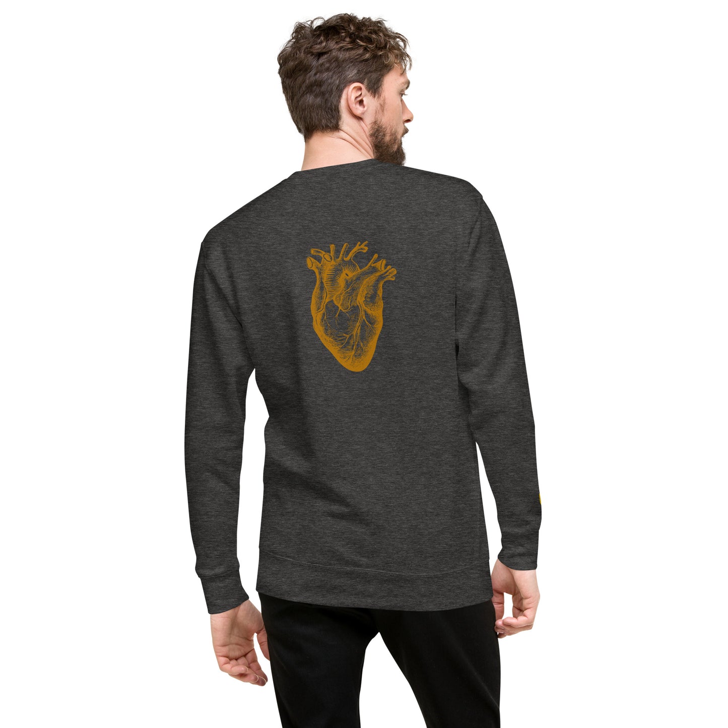 Heart of Gold- Spiritual Street wear Premium Sweatshirt