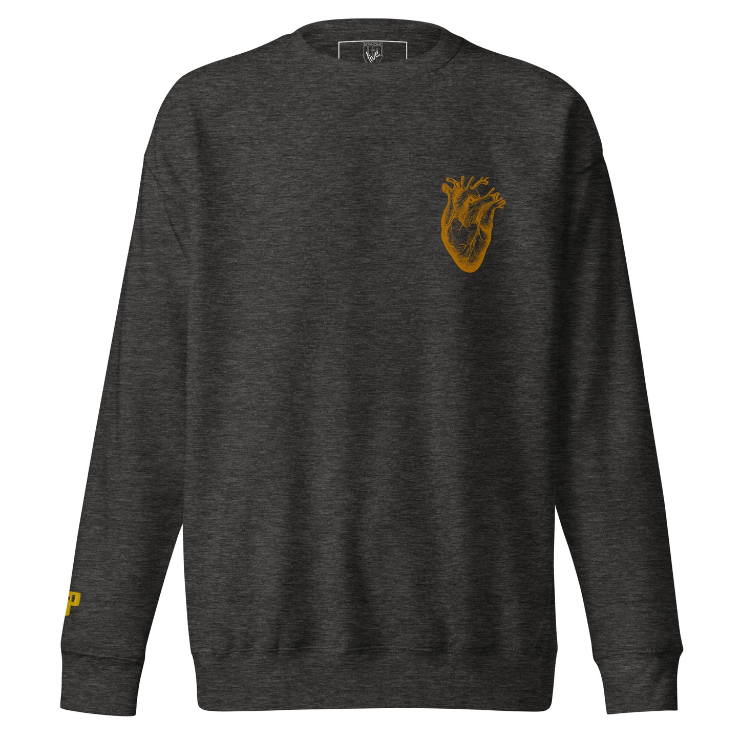 Heart of Gold- Spiritual Street wear Premium Sweatshirt