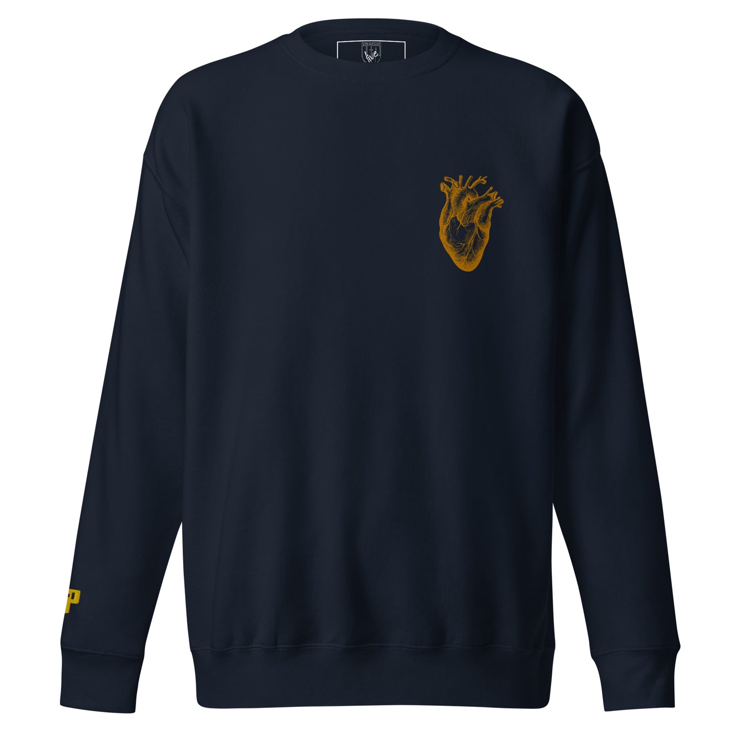 Heart of Gold- Spiritual Street wear Premium Sweatshirt