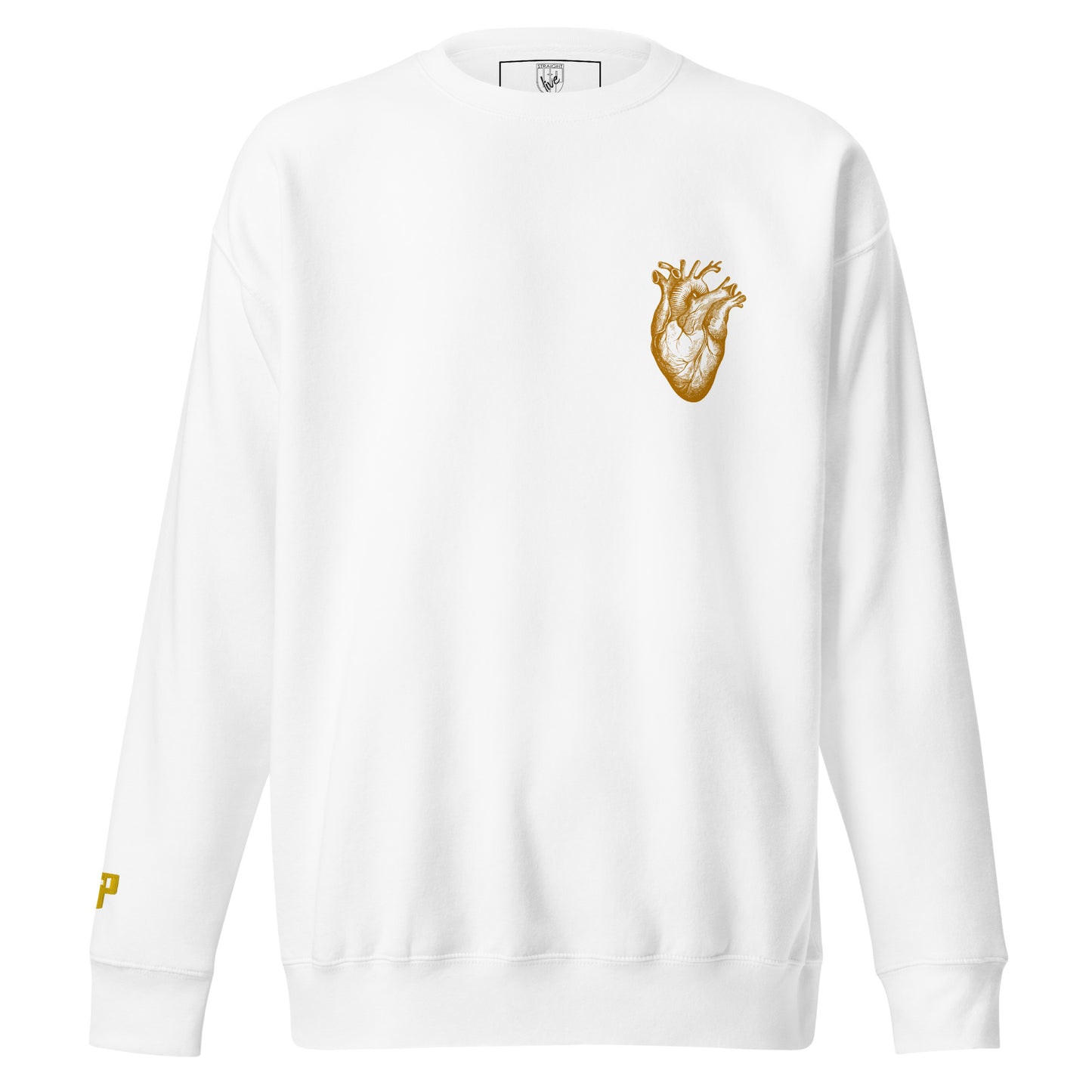 Heart of Gold- Spiritual Street wear Premium Sweatshirt