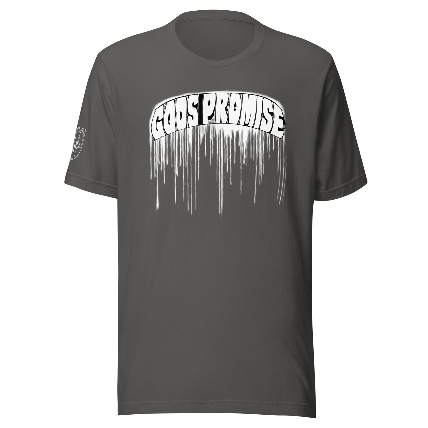 Spray Painted Gods Promise- Biblical Streetweart-shirt
