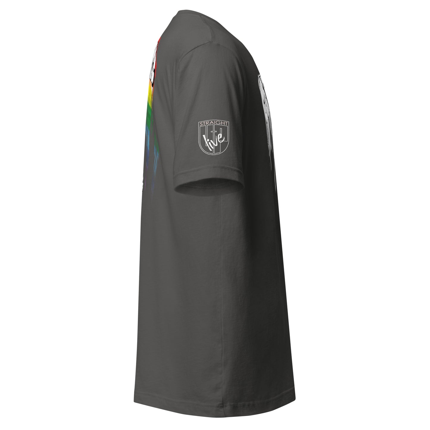 Spray Painted Gods Promise- Biblical Streetweart-shirt