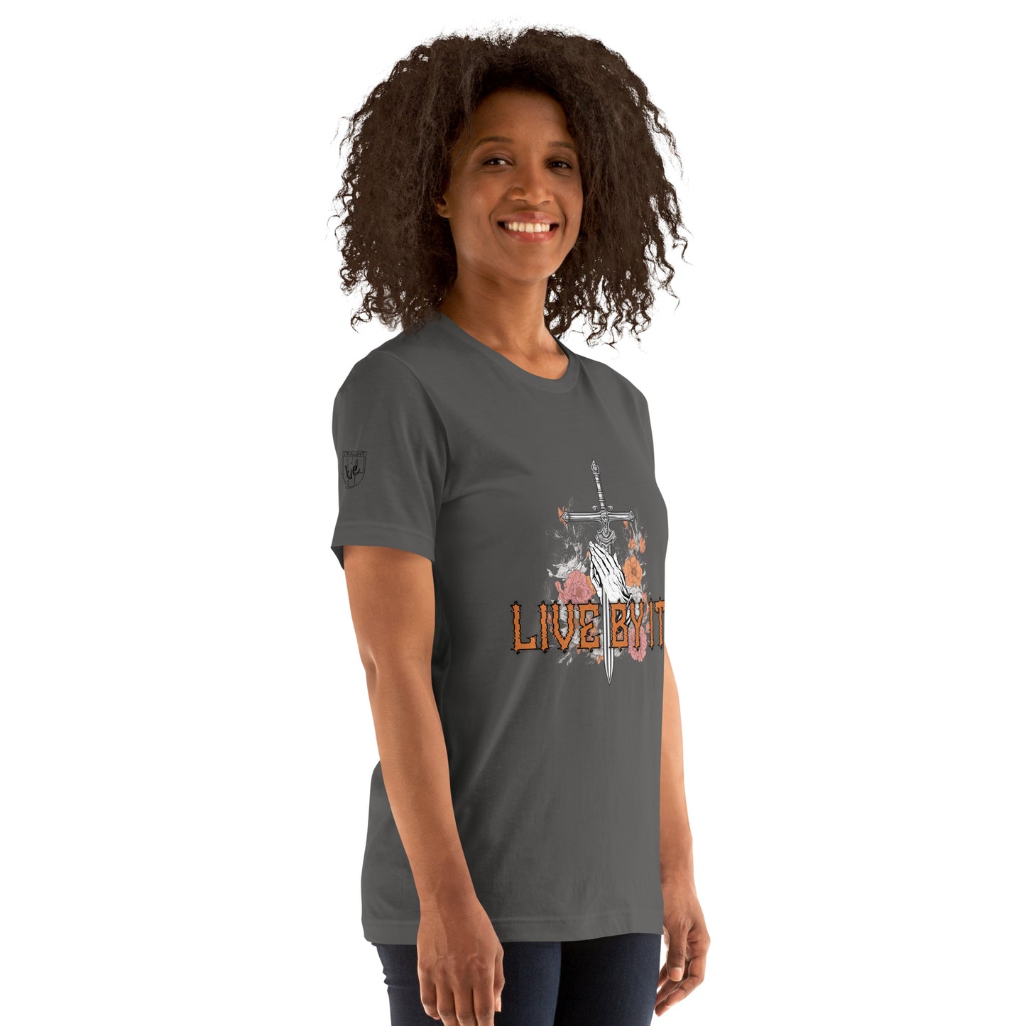 Live by it- Urban Christian Fashion T-shirt
