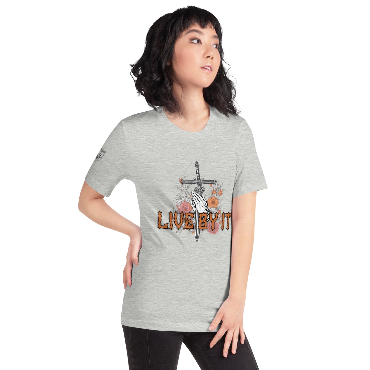Live by it- Urban Christian Fashion T-shirt