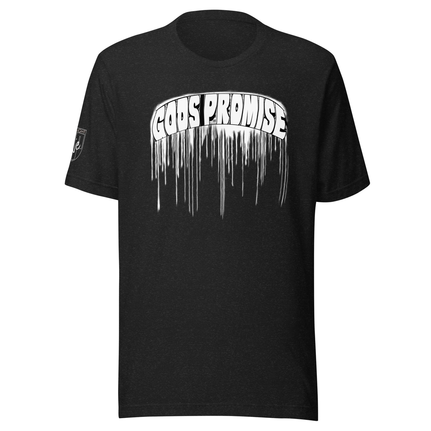 Spray Painted Gods Promise- Biblical Streetweart-shirt