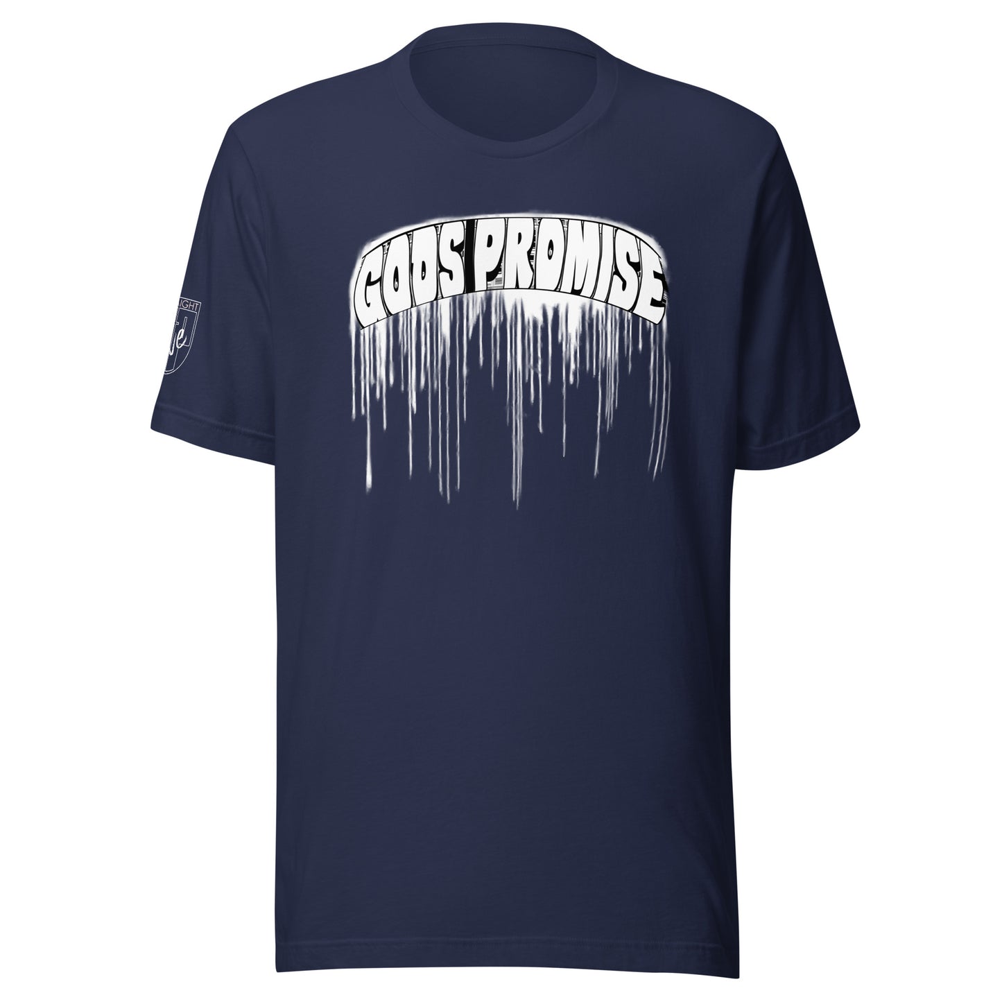 Spray Painted Gods Promise- Biblical Streetweart-shirt