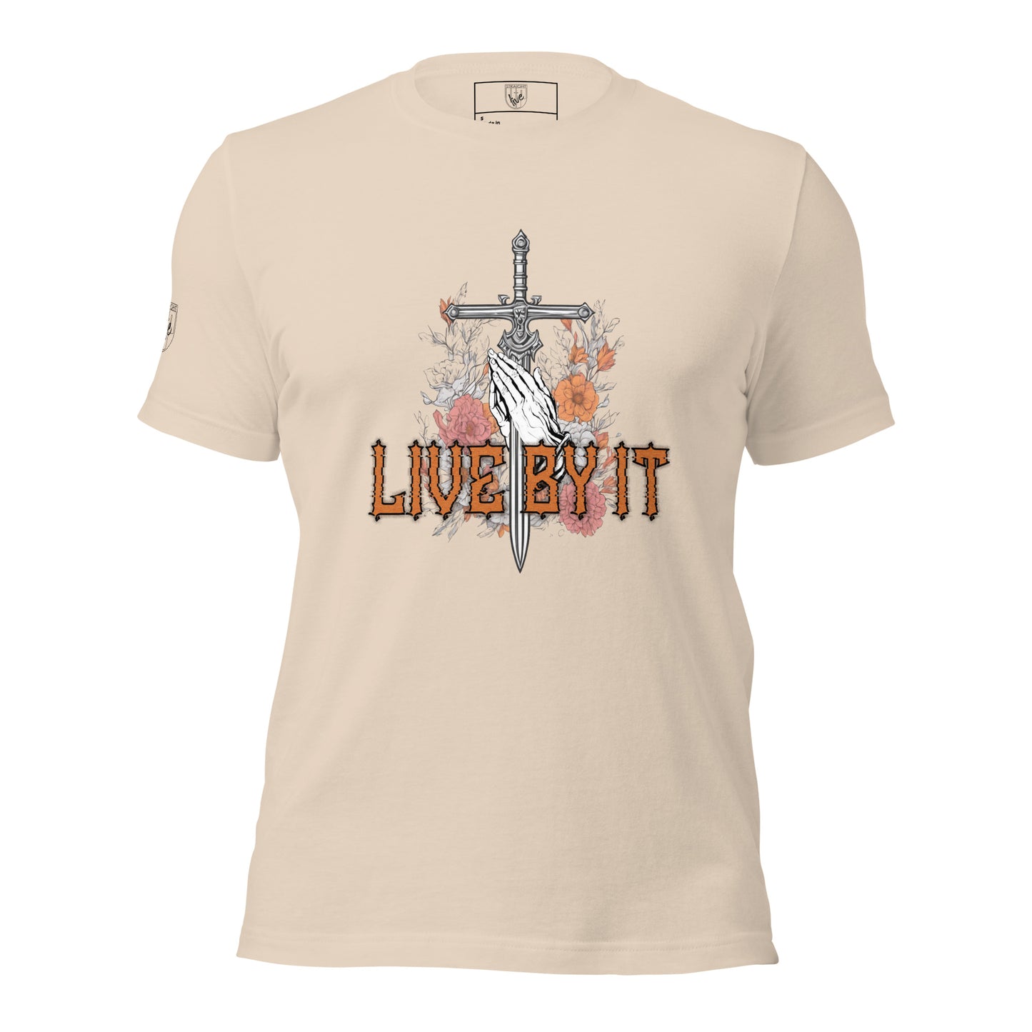 Live by it- Urban Christian Fashion T-shirt
