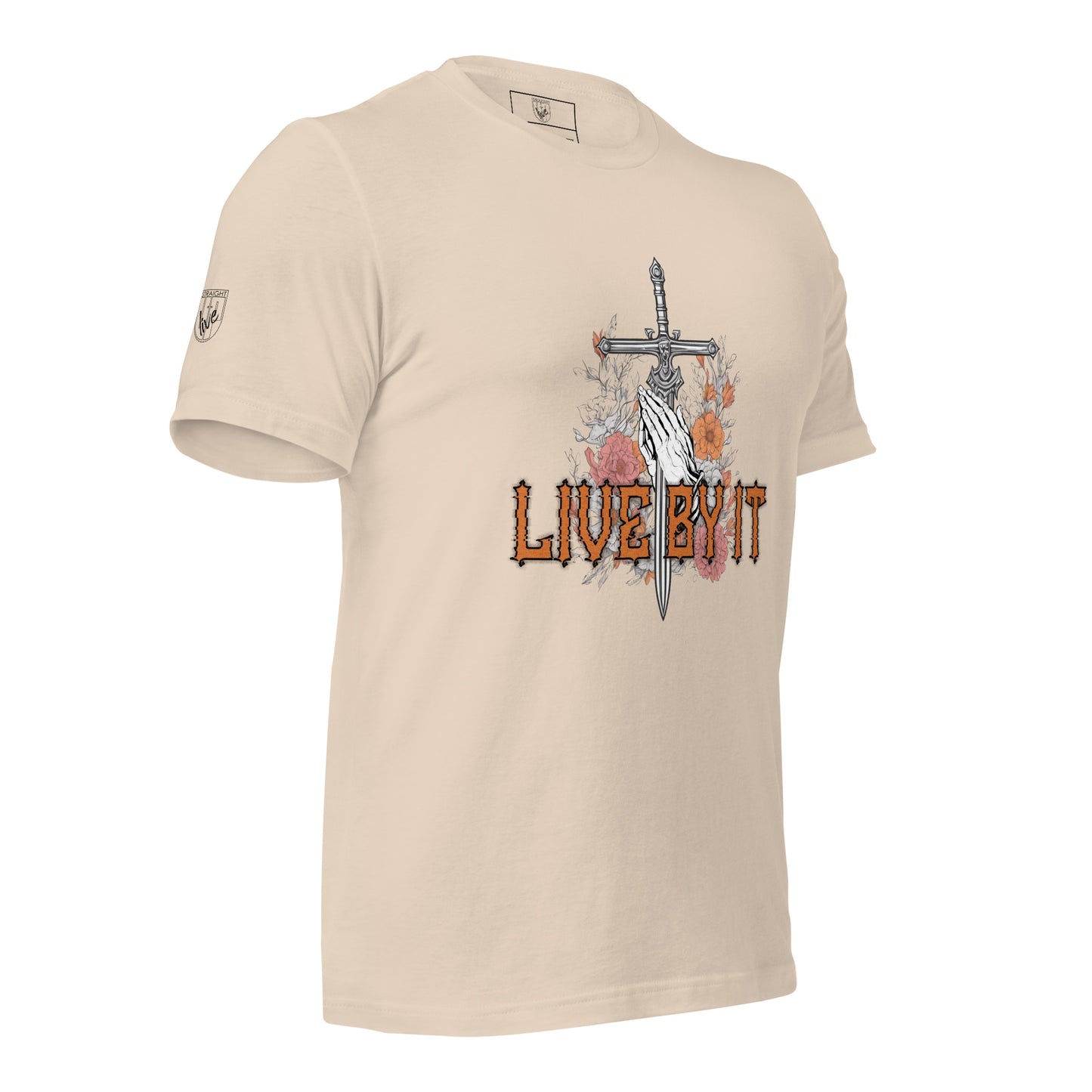 Live by it- Urban Christian Fashion T-shirt