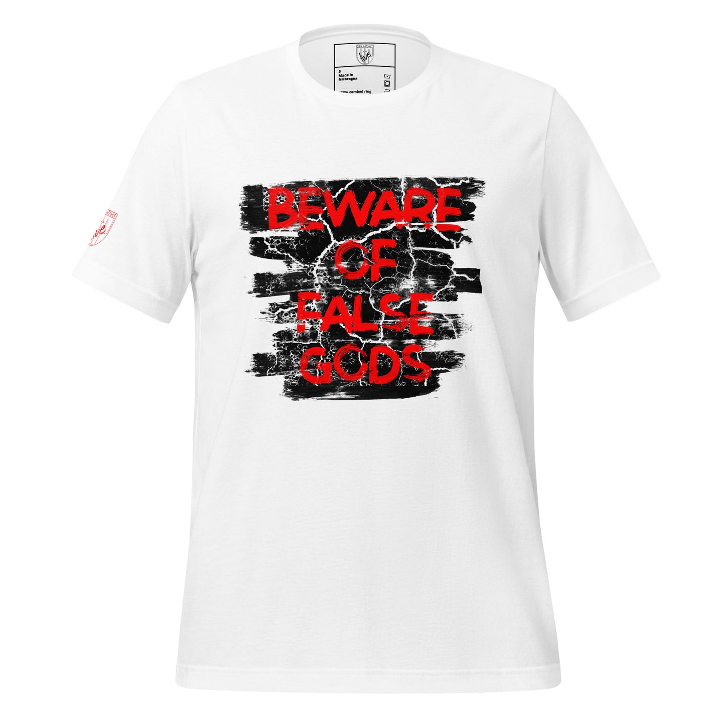 False Gods t-shirt- Christian Urban Wear