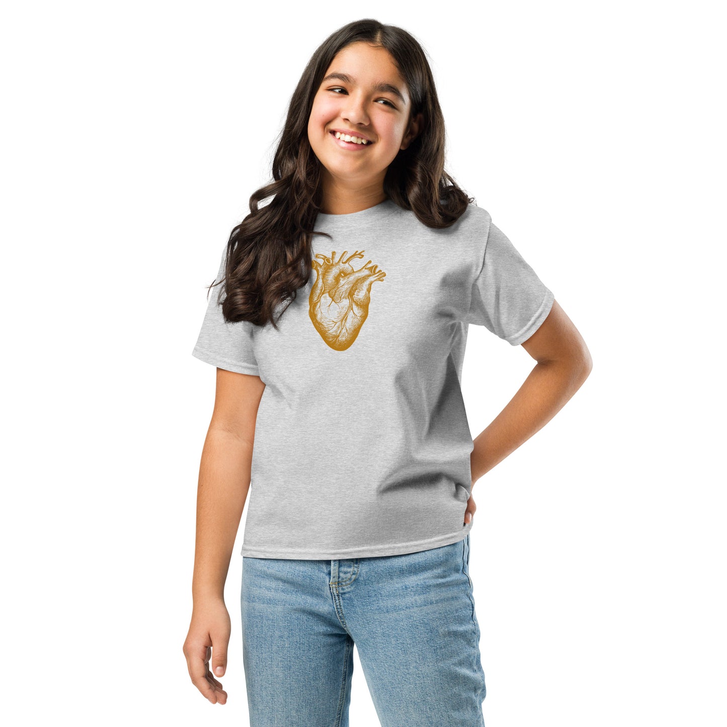 Heart of gold- Faith Fashion Trend tee
