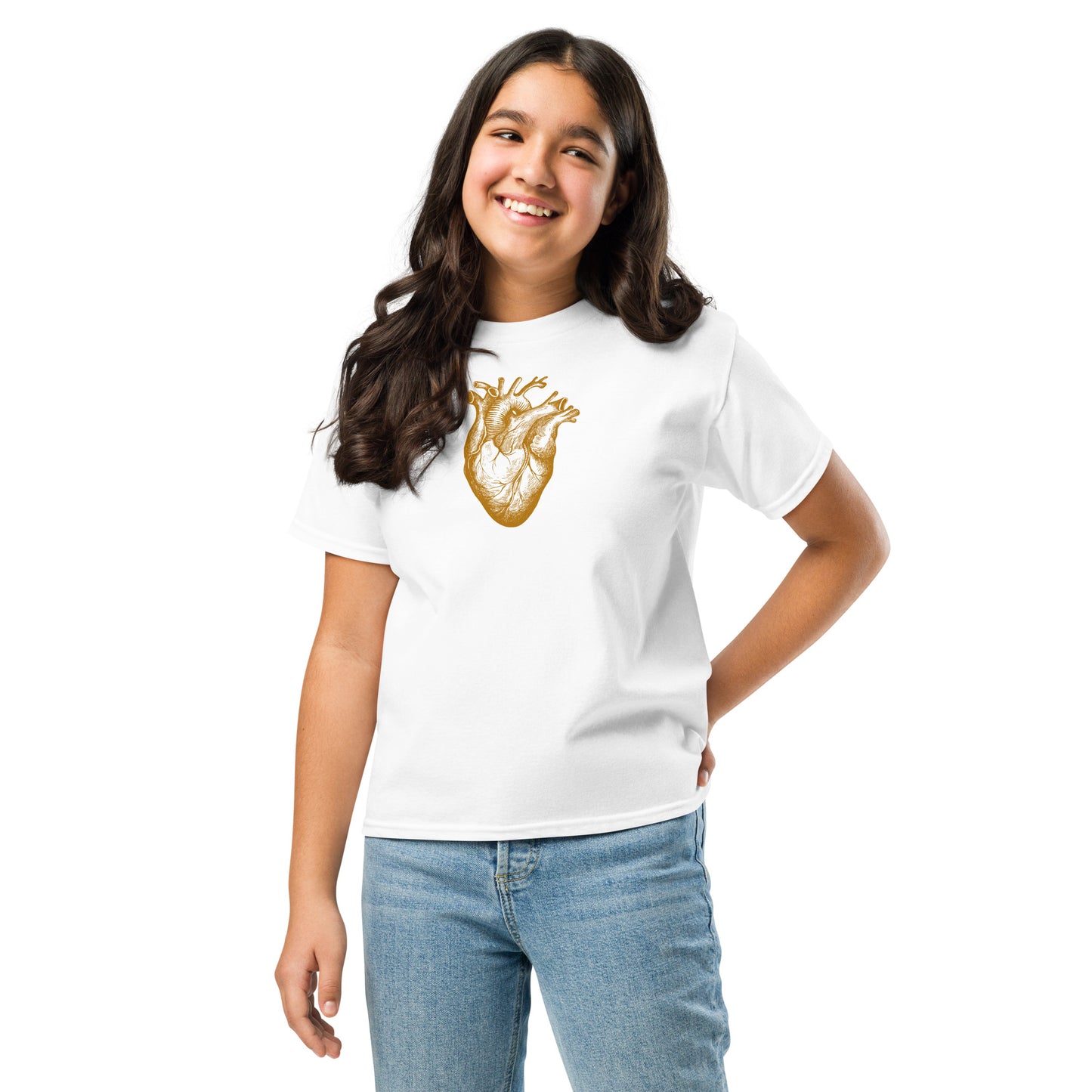 Heart of gold- Faith Fashion Trend tee